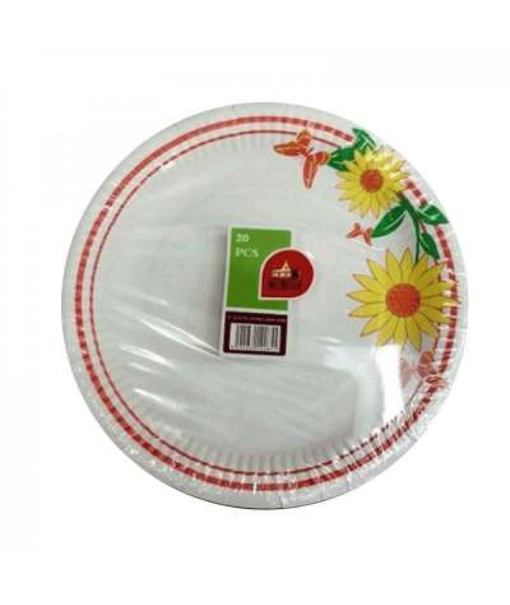 PAPER PLATE 9INC (20PCS) 