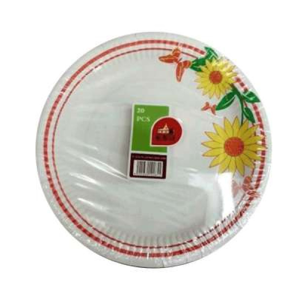 PAPER PLATE 9INC (20PCS) 