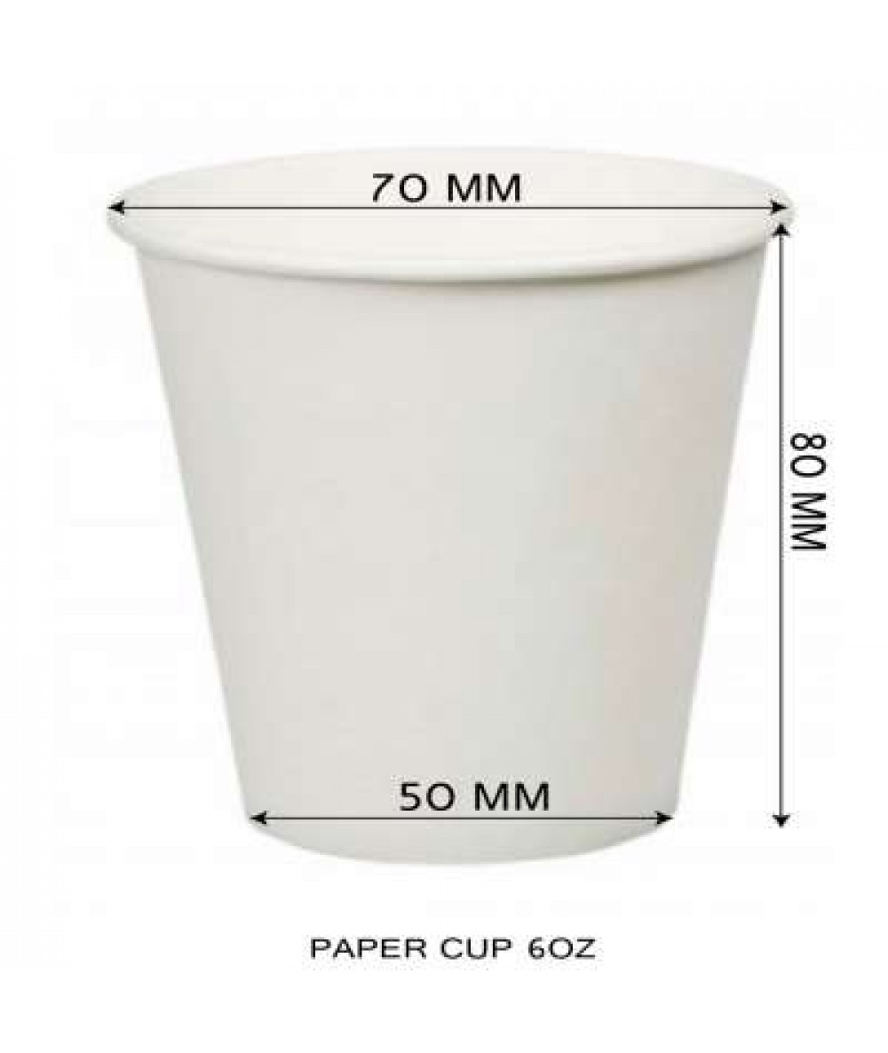 PAPER CUP 6OZ (20PCS)-100 