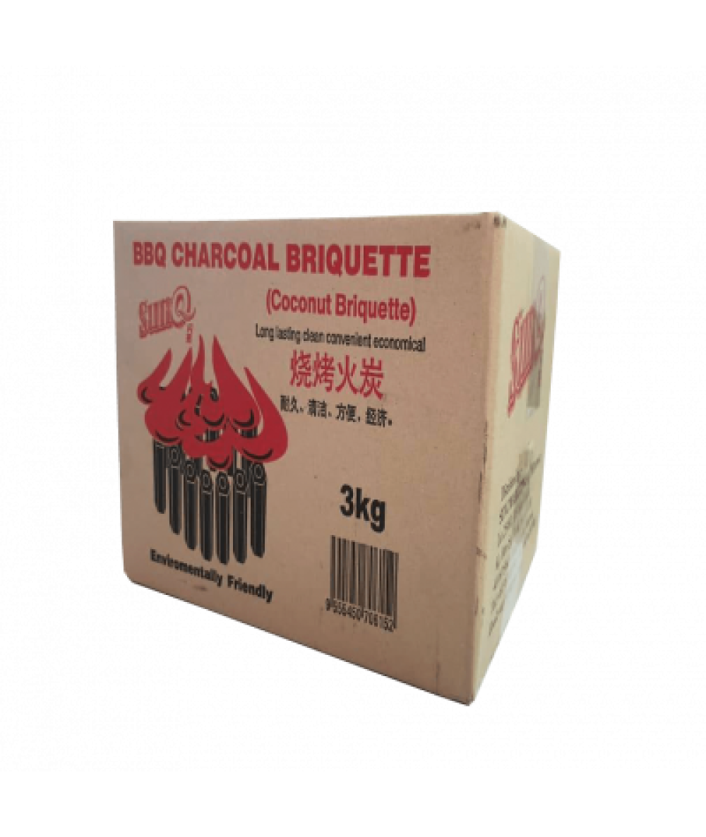 CHARCOAL BRIQUETTE 3KG 