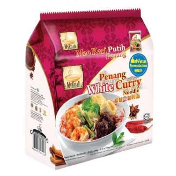 MYKUALI PG WHITE CURRY 115G X4