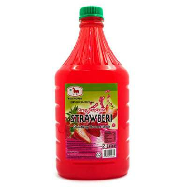 RED HORSE STRAWBERRY CORDIAL 2L