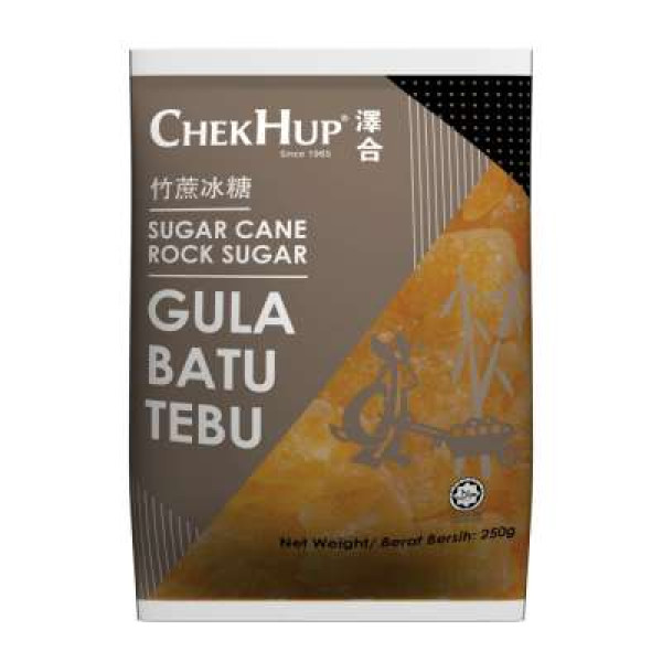 CHEK HUP SUGAR CANE ROCK SUGAR 250G